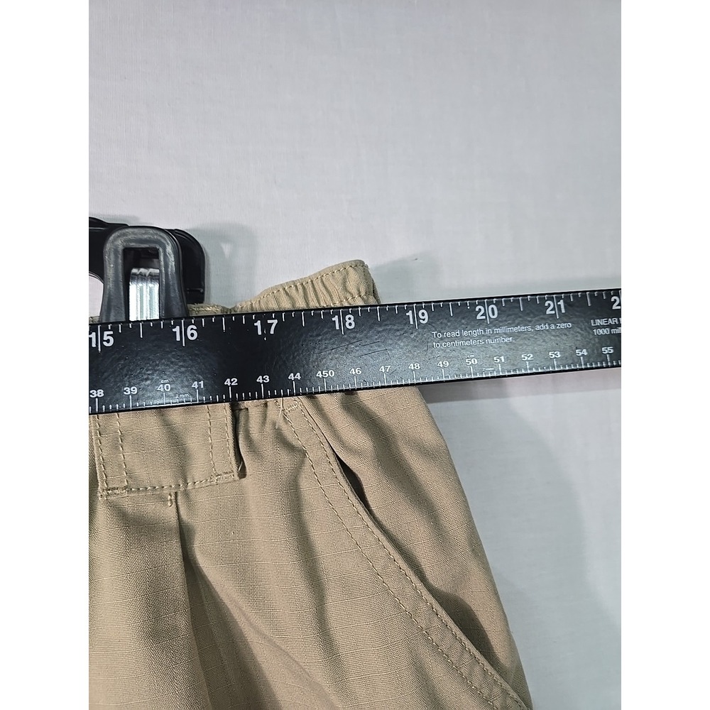 5.11 Tactical Pants Mens 40/31 Beige  Relaxed‎ Fit Cargo Work Elastic Uniform - Picture 8 of 11